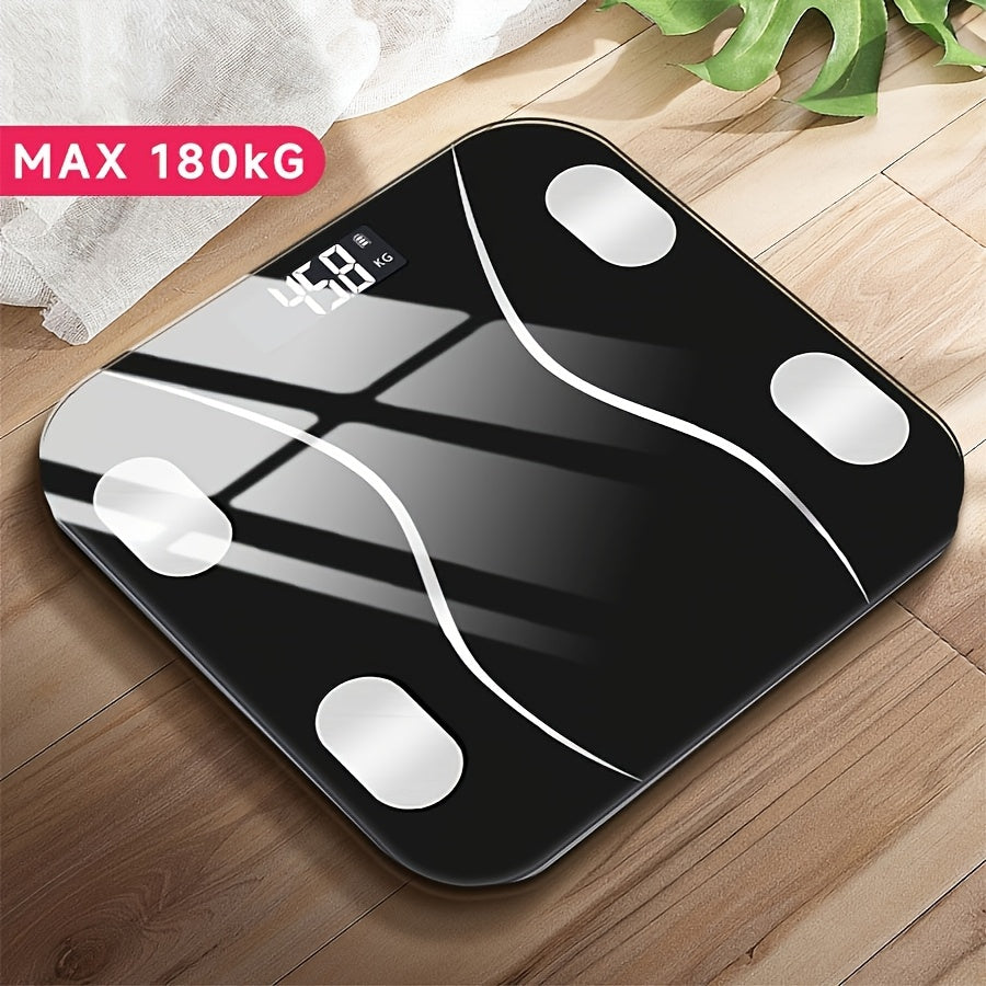 Smart Electronic Bathroom Scale with LCD Display