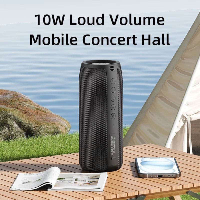 Powerful Bluetooth Speaker Black