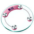 LCD Display Digital Body Weight Scale Pink