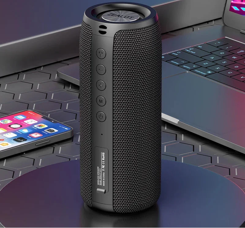 Powerful Bluetooth Speaker Black