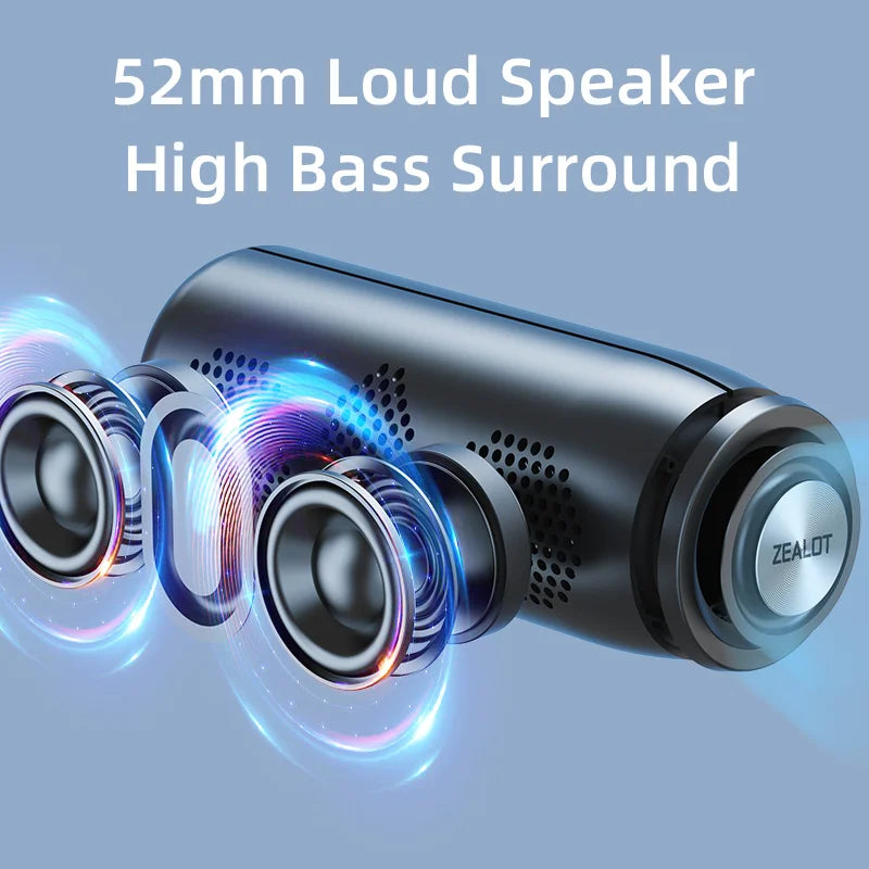 Powerful Bluetooth Speaker Black