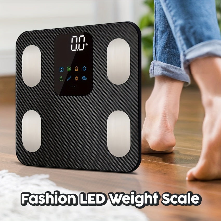 Smart Body Fat Bathroom Digital Scale